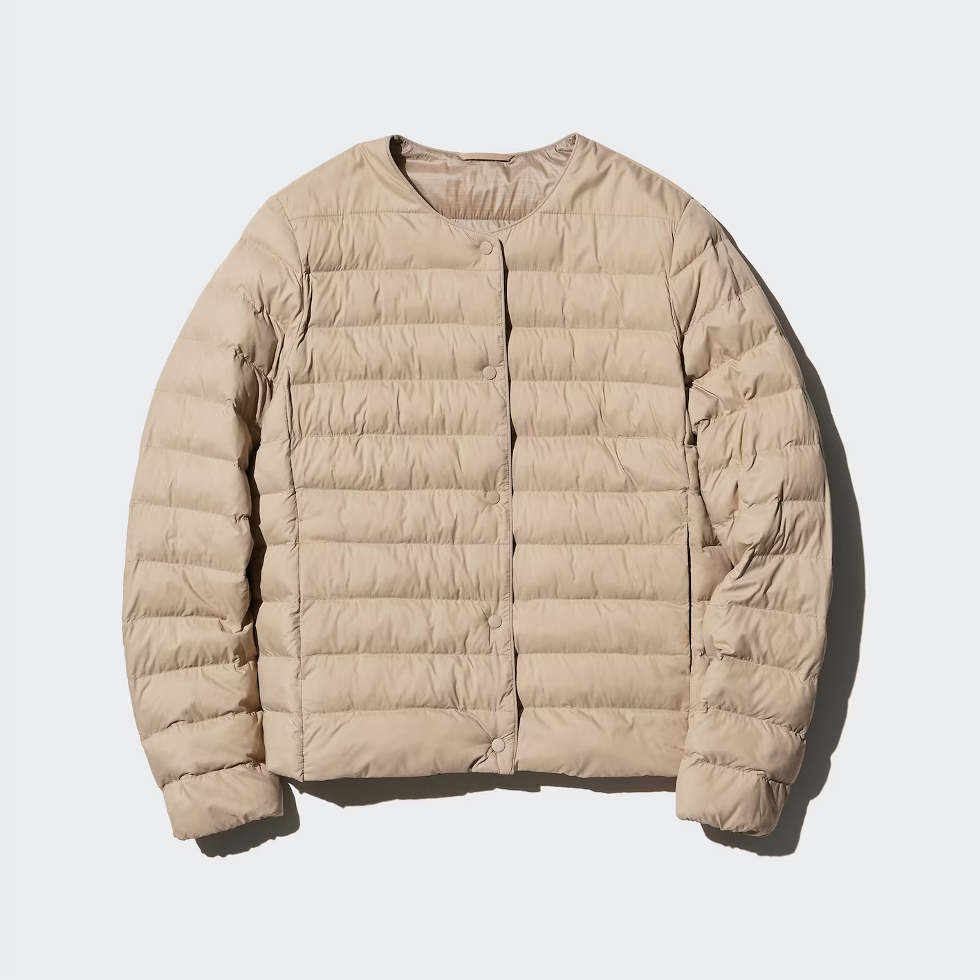 

Компактная куртка Puffertech Uniqlo, 32 бежевый