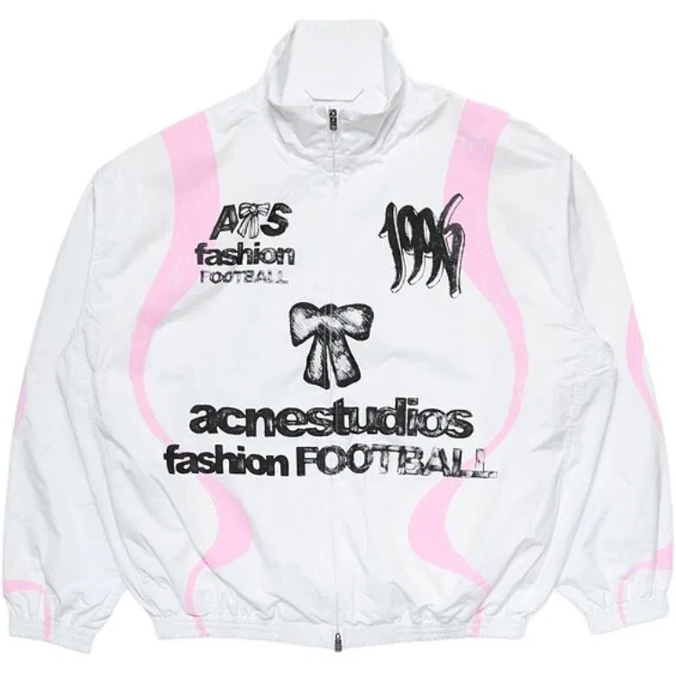 Куртка из коллекции Soccer Ball Capsule, белая, Acne Studios, White