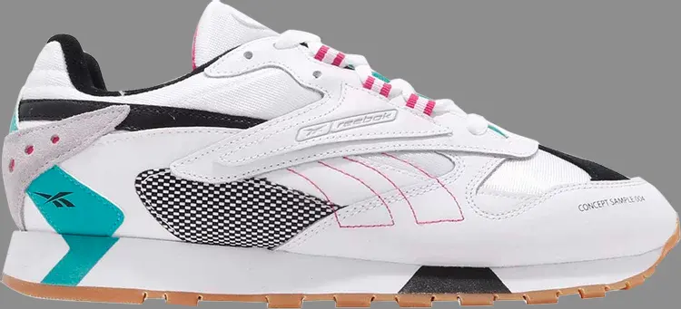 

Кроссовки classic leather ati 90s 'white' Reebok, белый