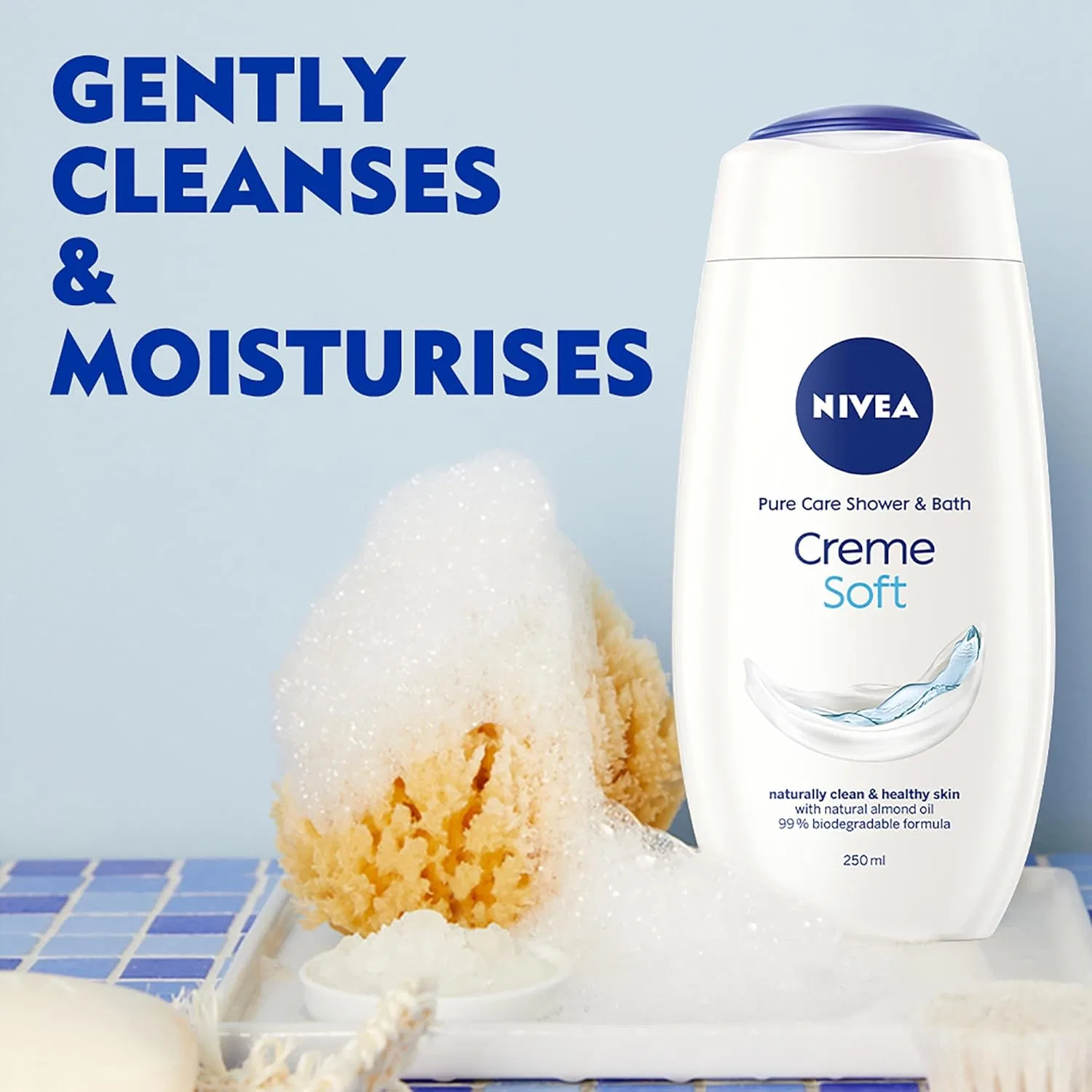 Гель для душа NIVEA Creme Soft, 6 x 250 мл — фото 3