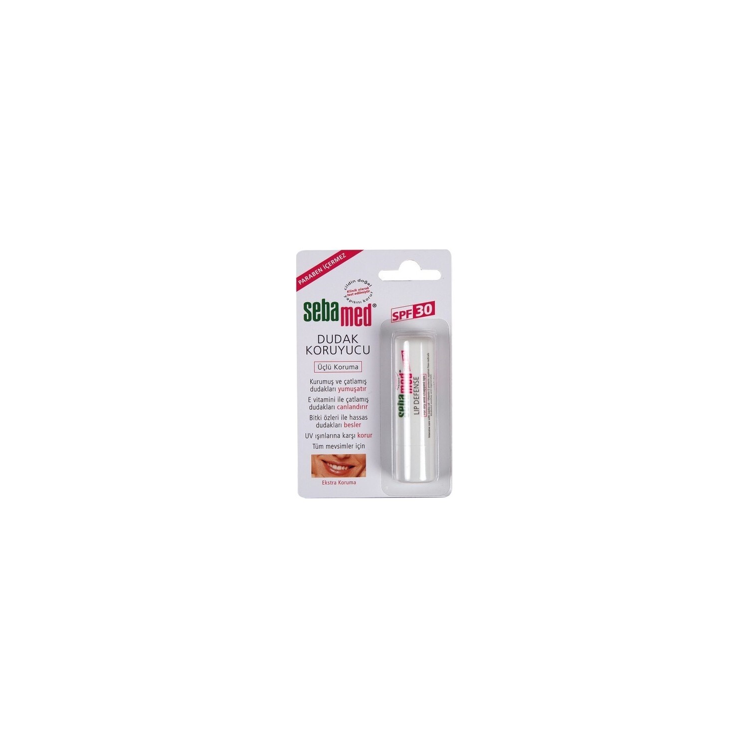 

Крем для ухода Sebamed Protective SPF 30 за губами SPF 30