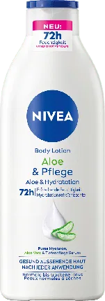 Лосьон для тела увлажняющий Nivea Aloe Care, 400 мл
