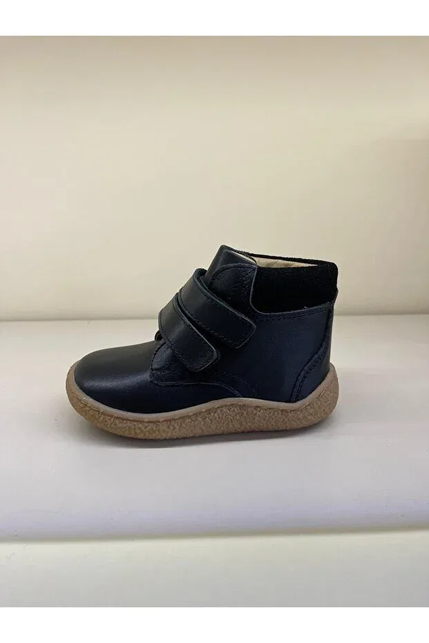 Детские ботинки для девочек кожаные Eren Premium, Black — фото 2