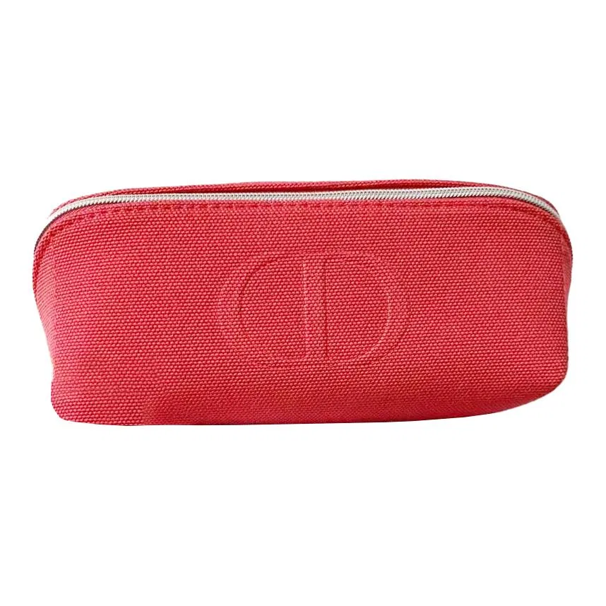 Женская косметичка многослойная Red Color Makeup Bag DIOR, Red