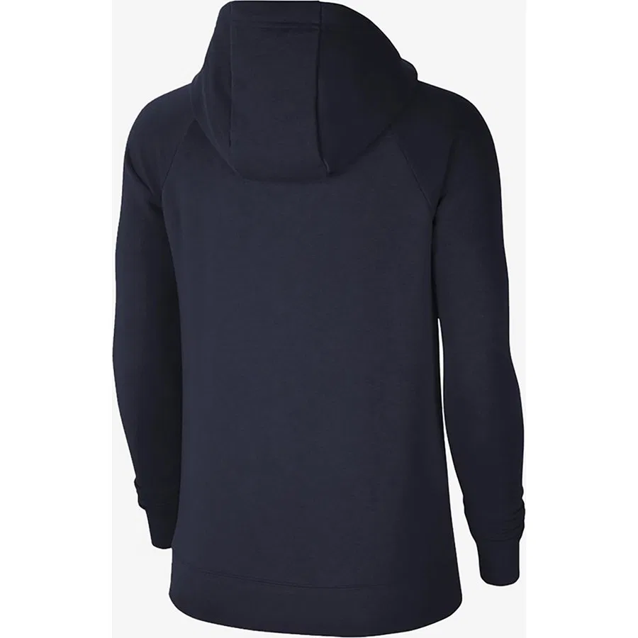 Женский свитшот-худи с капюшоном, флисовый, Nike Park Fleece Pullover, XL, Темно-синий — фото 4