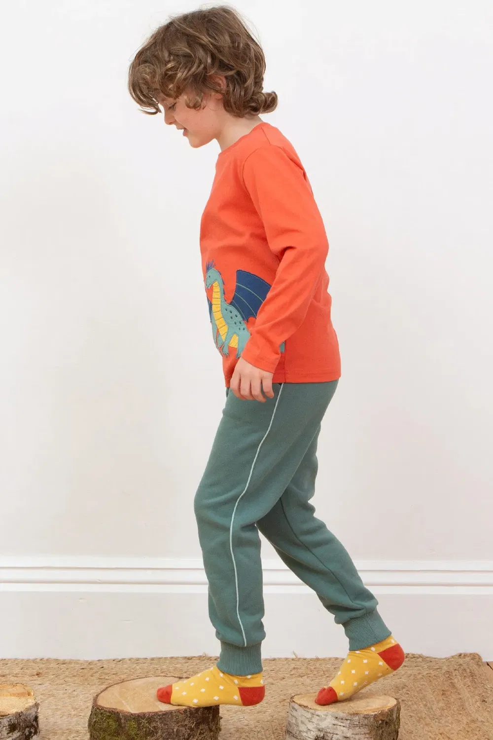 Детские джоггеры Busy Bean Joggers Kite, Grey — фото 3