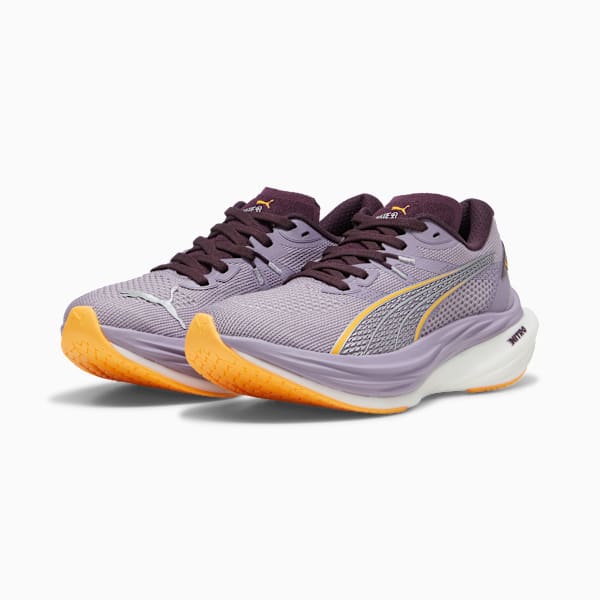 Женские кроссовки для бега по шоссе Deviate Nitro 3 Puma, фиолетовый — фото 3