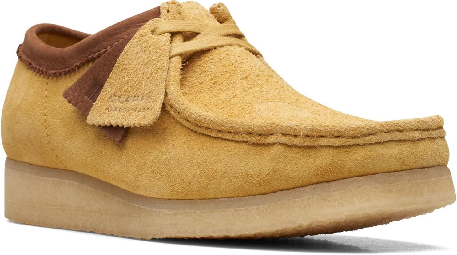 Мужские ботинки Clarks Wallabee 2 Chukka, желтый — фото 3