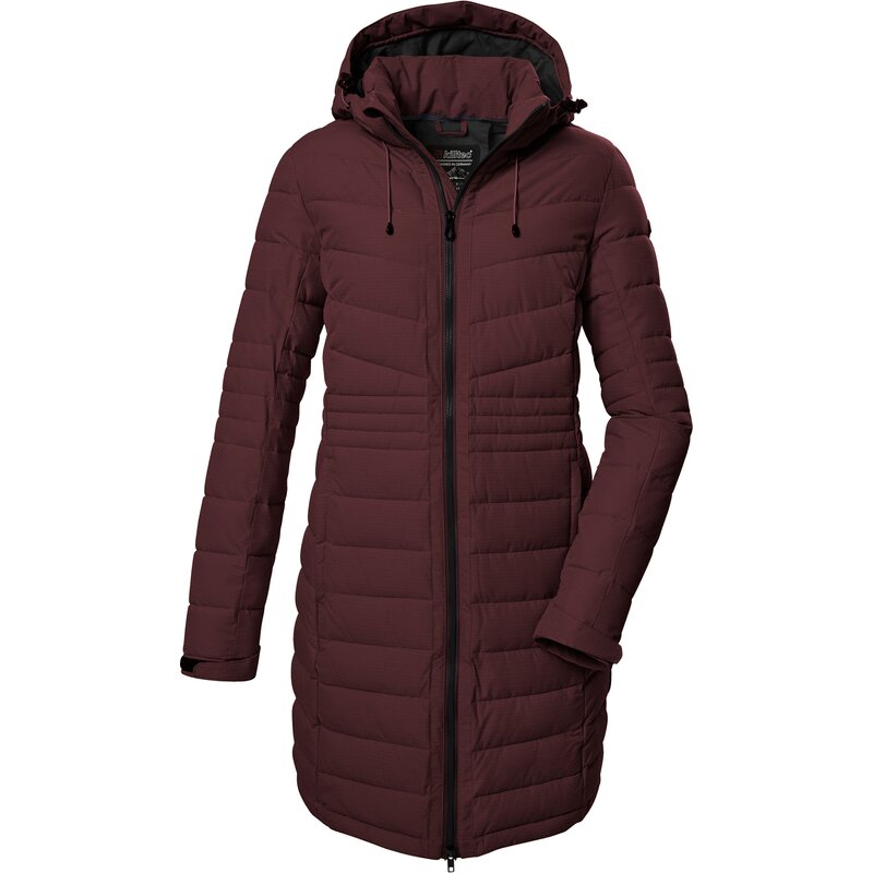 

Mantel kow 96 wmn qltd ct Killtec, цвет dunkelweinrot