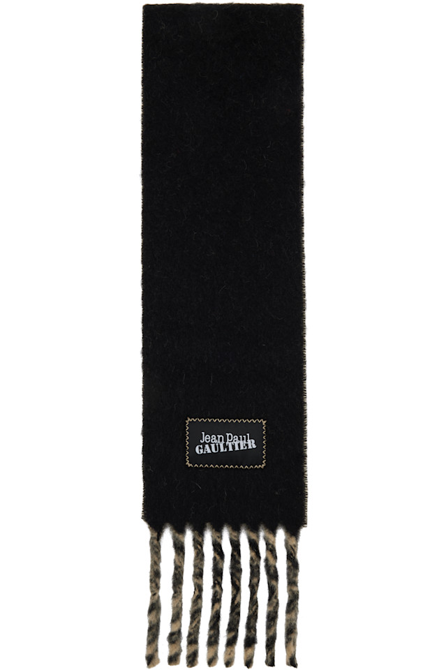 

Шарф из альпаки Jean Paul Gaultier, мультиколор