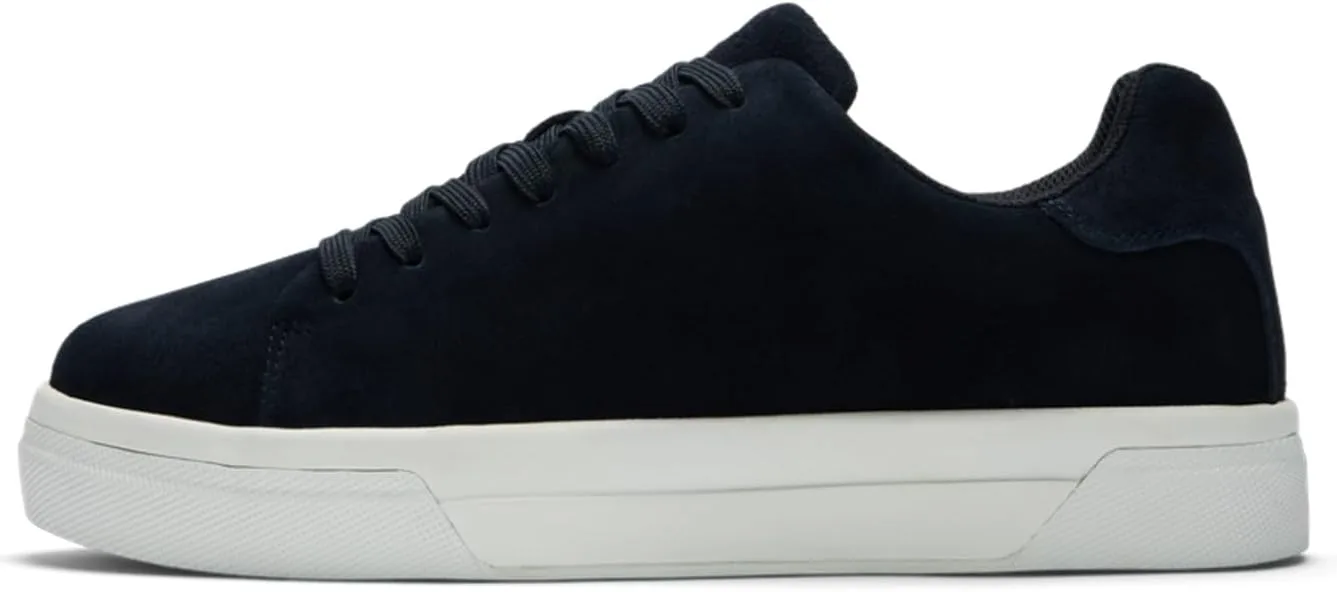 Мужские массивные замшевые кроссовки Slhdavid Chunky Suede Trainers 2.0 Noos Selected Men, темно-синий — фото 2
