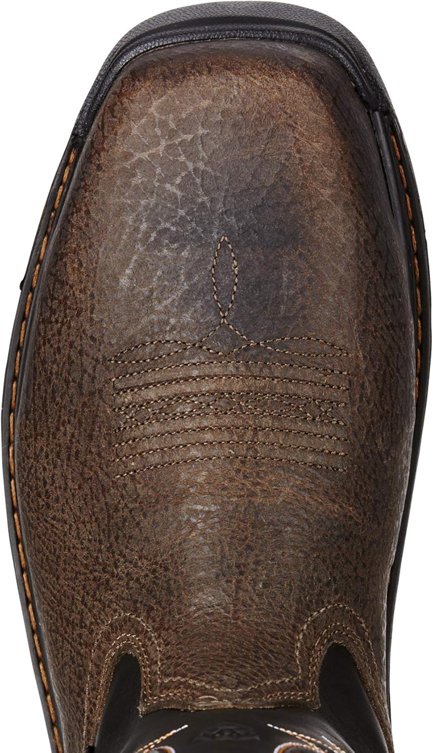 Мужские ботинки ARIAT Intrepid Venntek, коричневый/оранжевый — фото 4