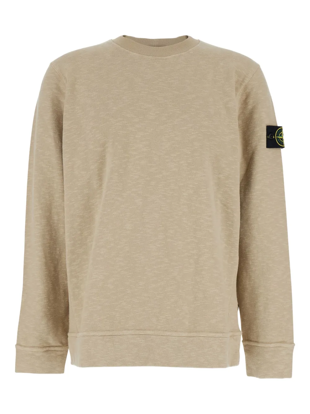 

Толстовка с круглым вырезом и нашивкой-логотипом Stone Island, нейтральный
