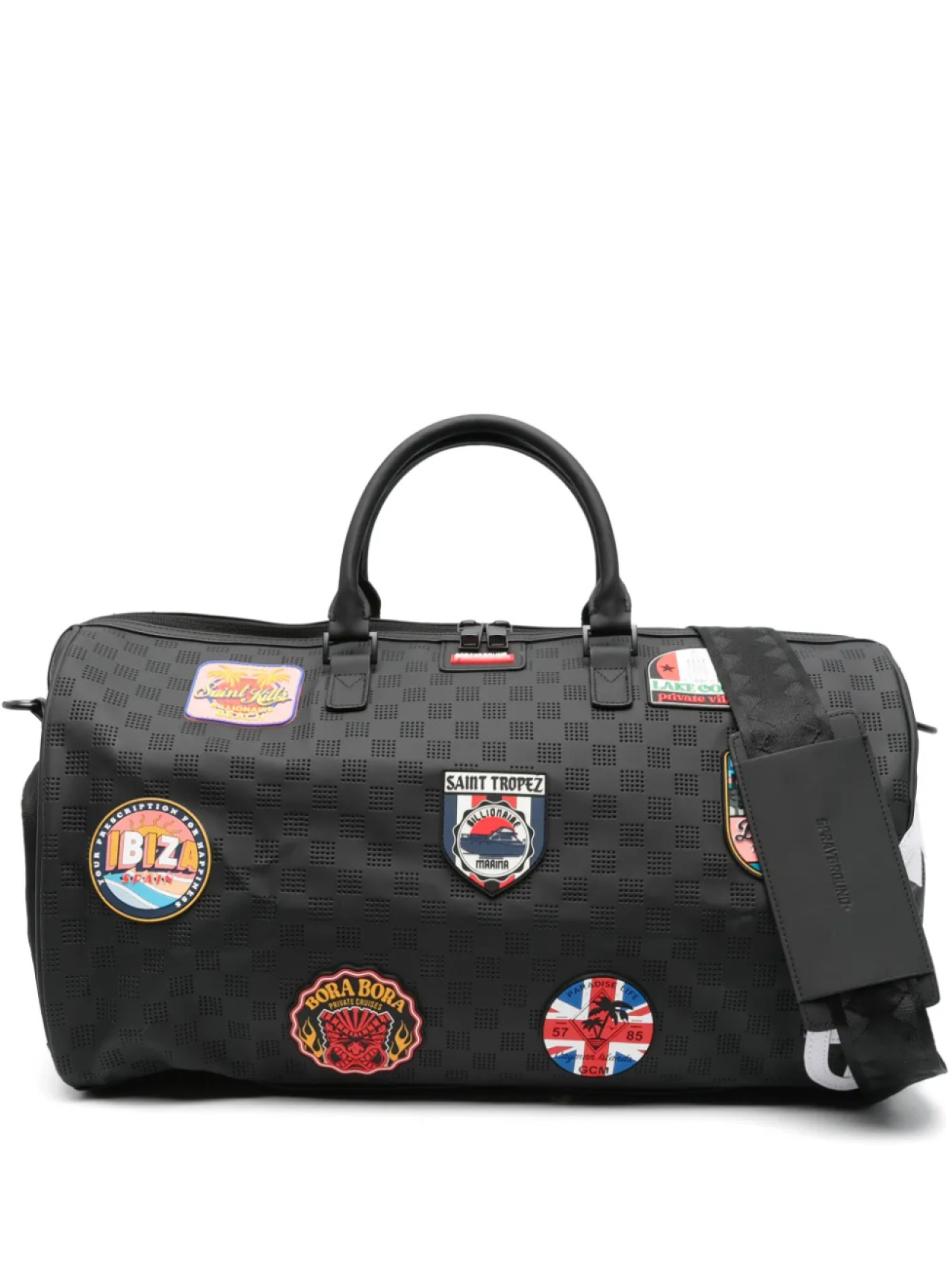 

Sprayground kids большая дорожная сумка Global Mogul Billionaire, черный