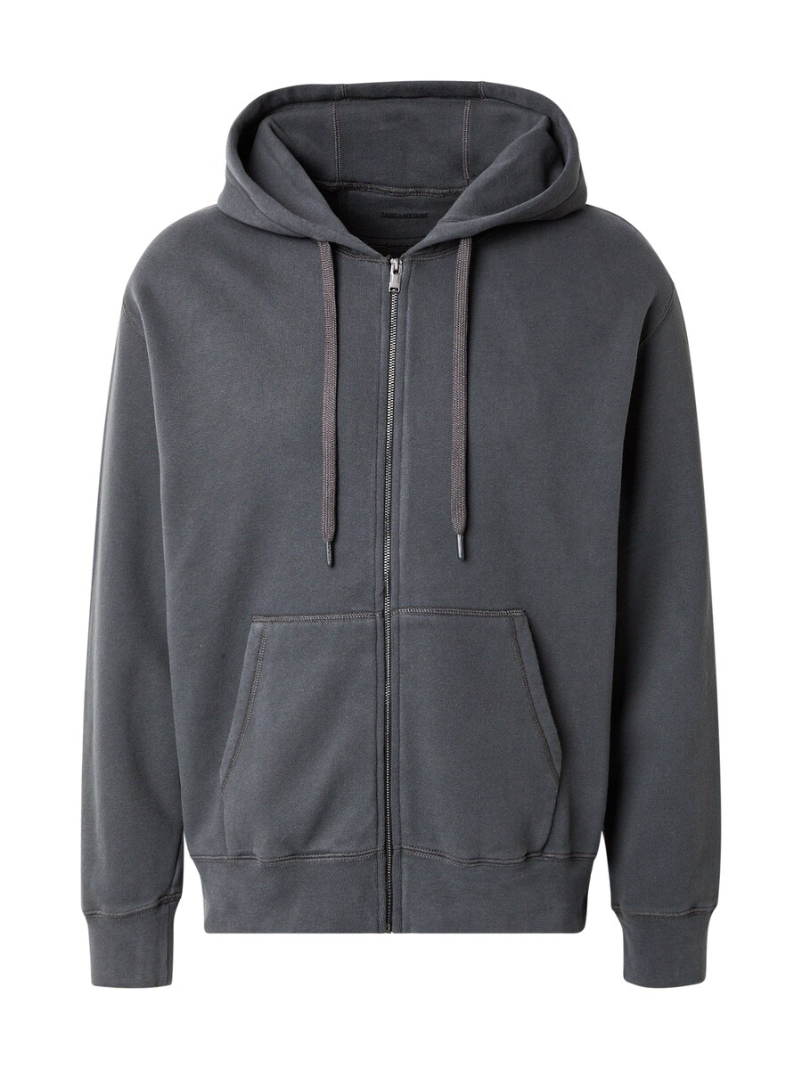 

Толстовка с капюшоном на молнии Zadig & Voltaire SACHA, цвет Basalt grey