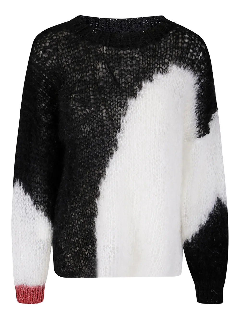 

Джемпер в открытую вязку Manson Handmade, черный