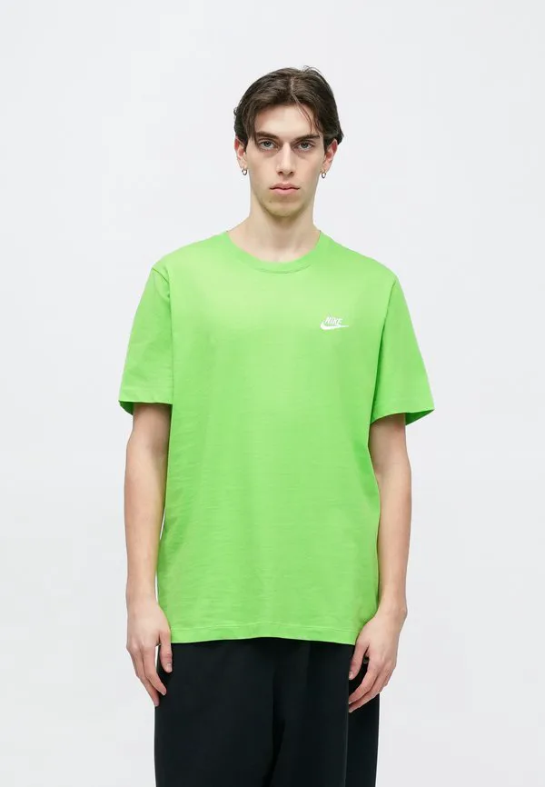 Клубная футболка унисекс базовая футболка Nike Sportswear, Mean Green — фото 4