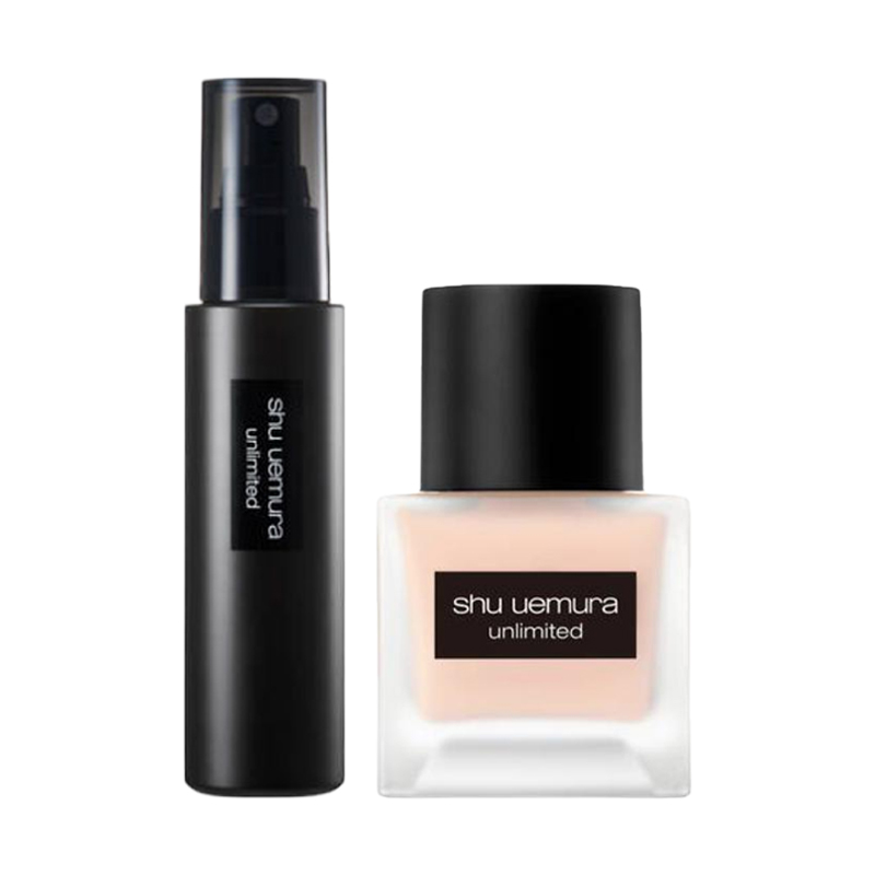 

ZHICUNXIU новая 2 тональная основа спрей-фиксатор макияжа наборы для коррекции тона кожи 100мл+35мл Shu Uemura, Foundation #584