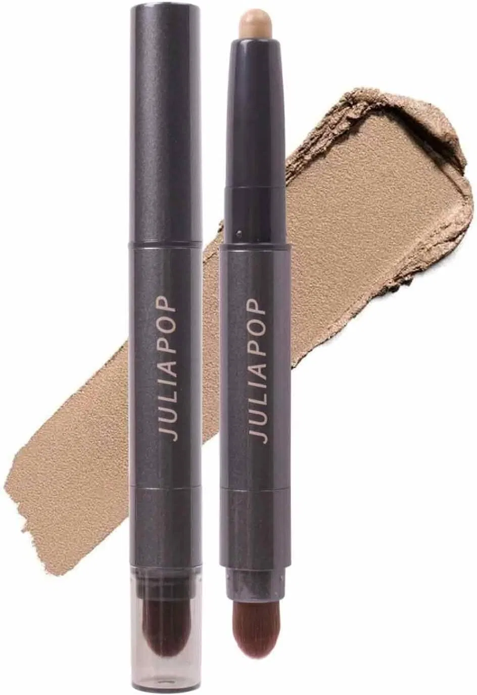 Тени для век кремовые металлик Kawaai оттенок Naked Beige