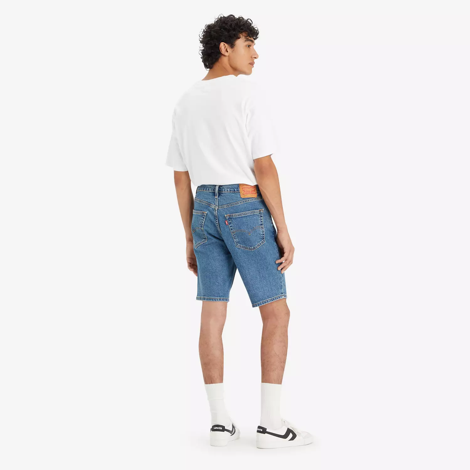 445 спортивные мужские шорты 10 дюймов Levi's, цвет Hermes Swift Short - Medium Wash - Stretch — фото 3