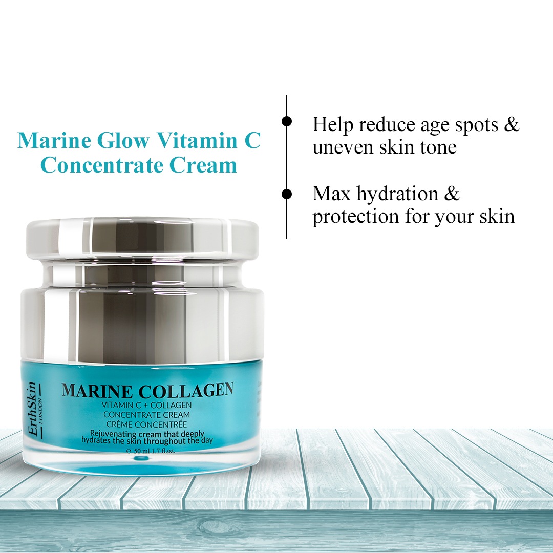 Крем для лица ErthSkin London — Marine glow vitamin c feuchtigkeitscreme , количество, 50 мл — фото 3