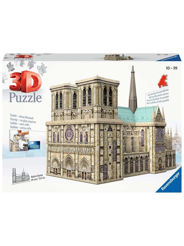 

Набор для сборки пазла Ravensburger «Нотр-Дам» из 324 деталей в красочном исполнении