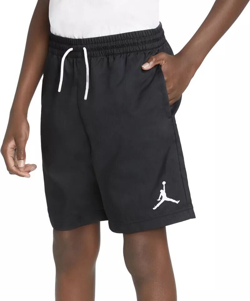 

Тканые шорты для игр Jordan Jumpman для мальчиков, черный