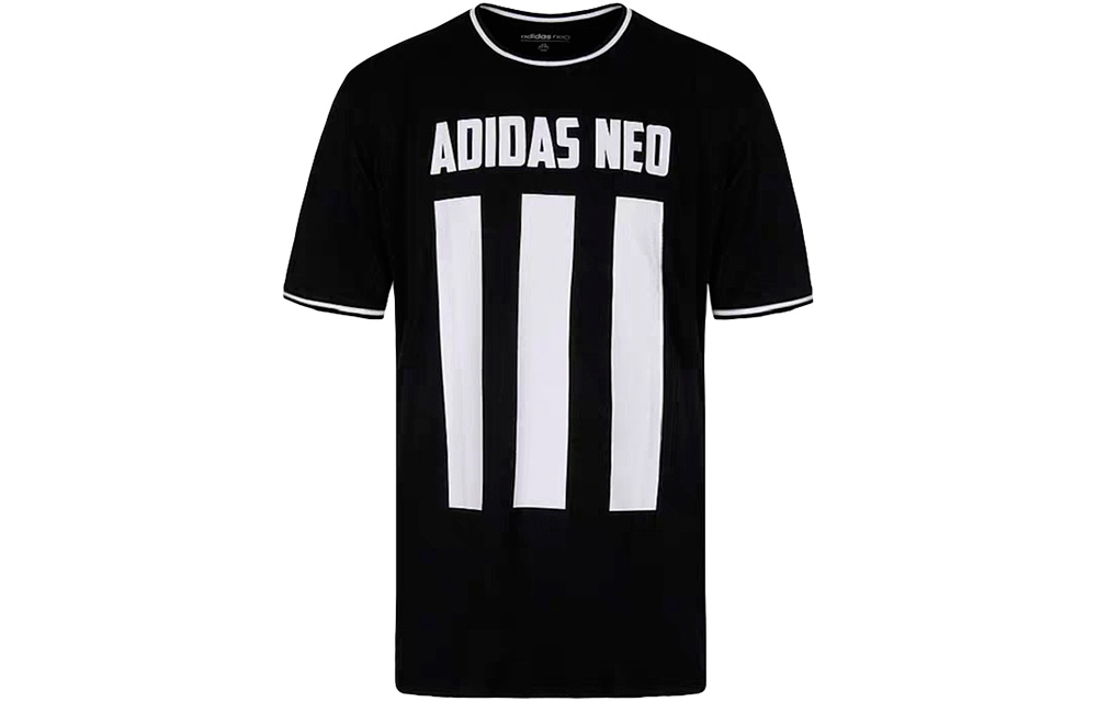 

Футболка мужская черная Adidas Neo