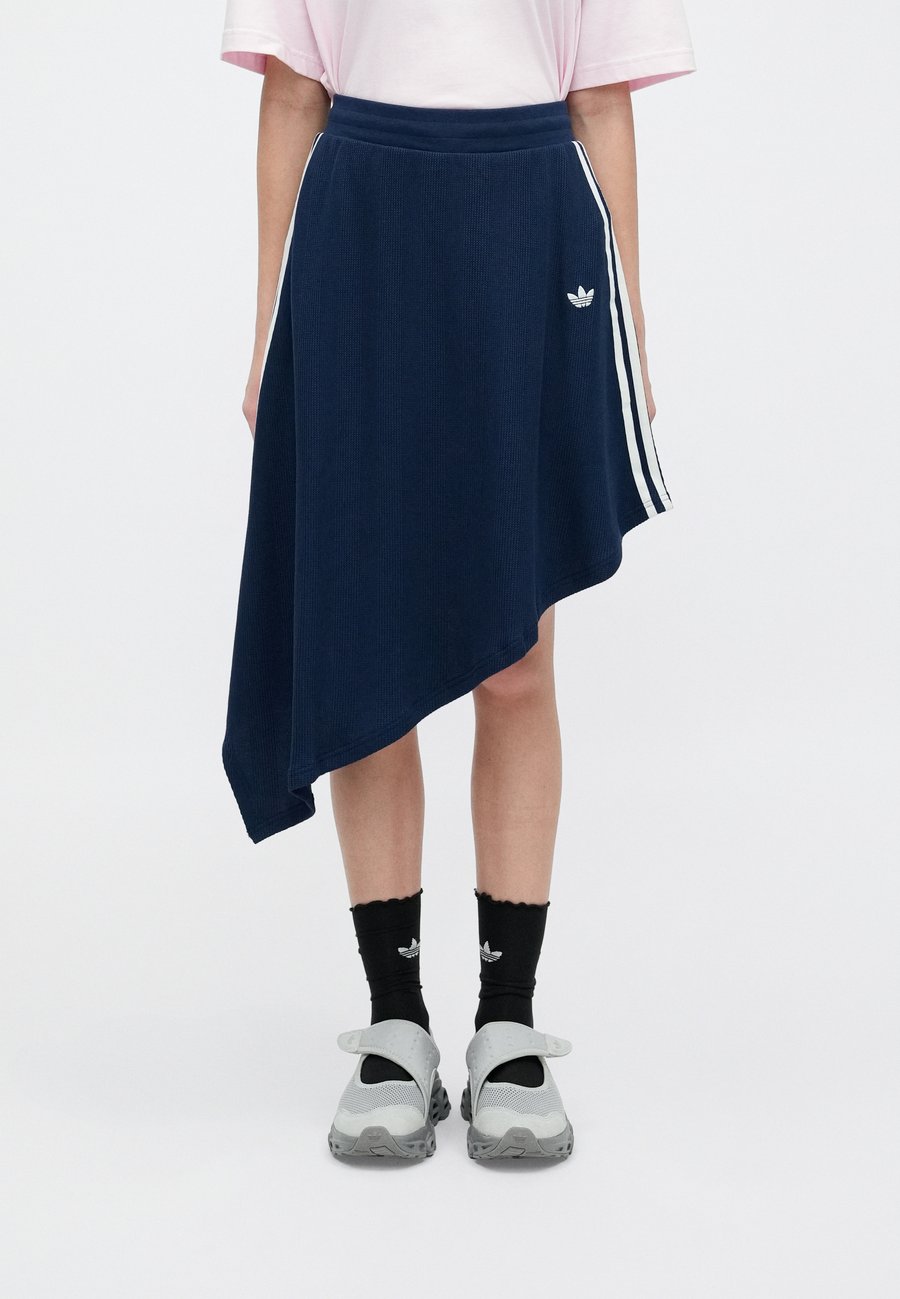 Юбка Adidas Originals ASYMETRIC SKIRT, Night Indigo/Dark Blue — фото 4