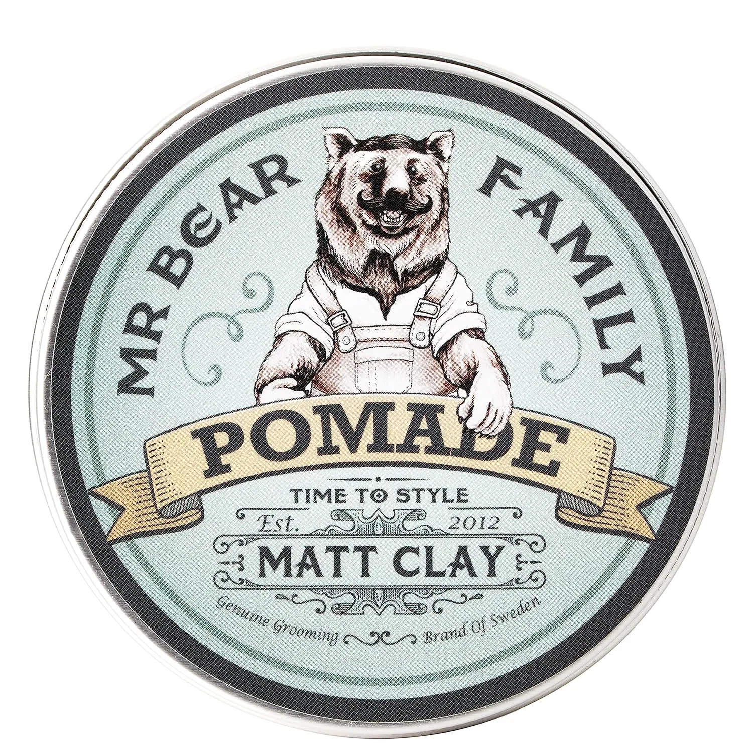 Матовая помада для волос Mr Bear Family для мужчин, 100 мл Mr Bear Family