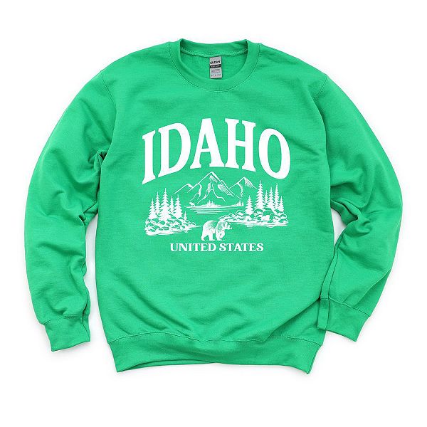 

Свитшот с лесным пейзажем Idaho Simply Sage Market, Grass