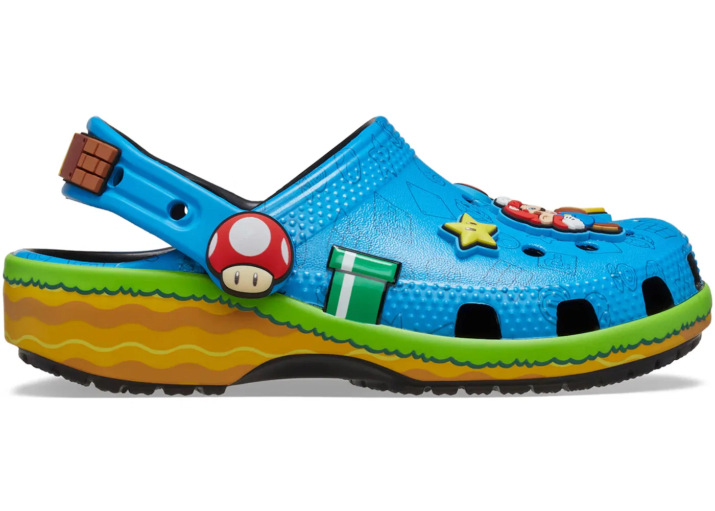 Детские клоги Classic Clog Super Mario Bros. Crocs, Multi