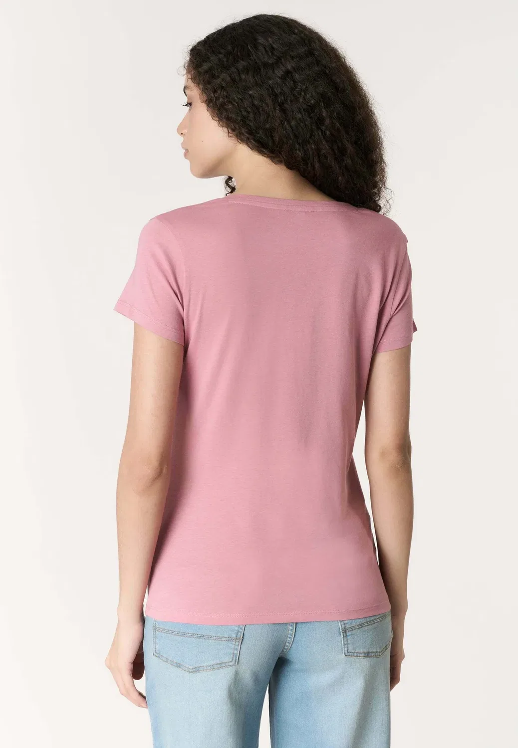 Простая футболка U.S. Polo Assn., Rosa — фото 3