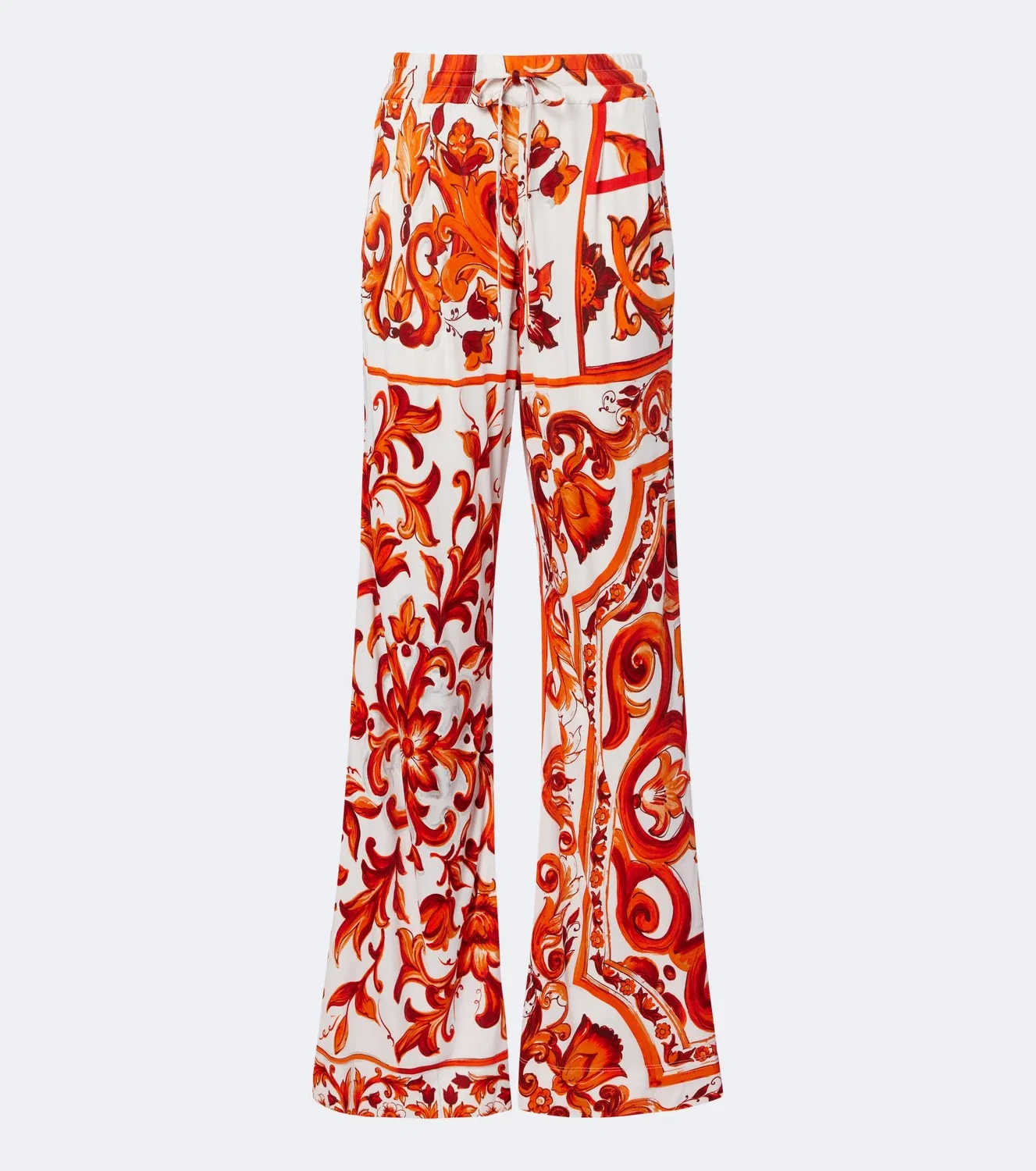 Брюки Majolica широкие Dolce & Gabbana, оранжевый