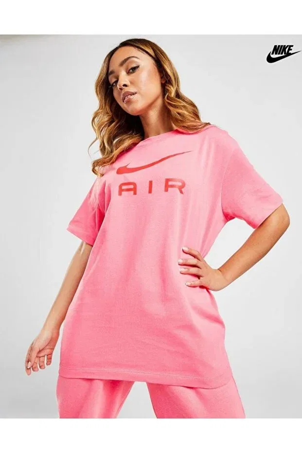 Женская футболка с принтом Nike, Pink