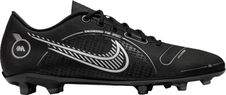 

Бутсы Nike Mercurial Vapor 14 Club MG 'Black Metallic Silver', черный