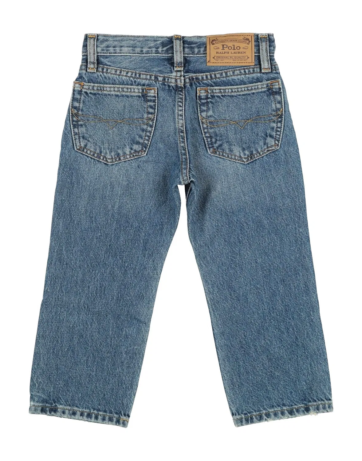 Детские джинсы для мальчиков расслабленного кроя Lynwood Relaxed Cotton Jean Polo Ralph Lauren, синий — фото 2