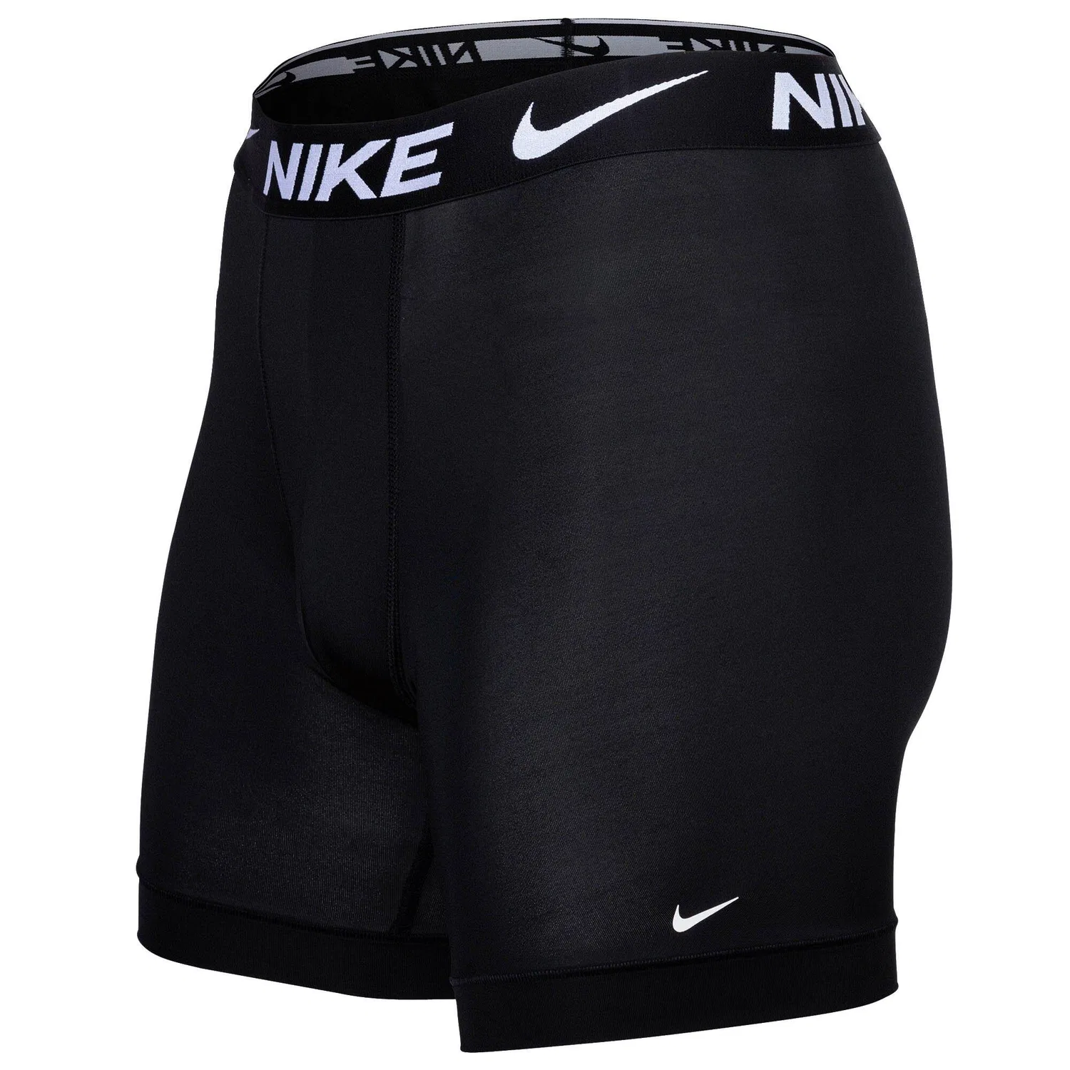 Мужские длинные боксеры с технологией Dri-FIT, 3 шт., Nike, Цвет: Schwarz — фото 4