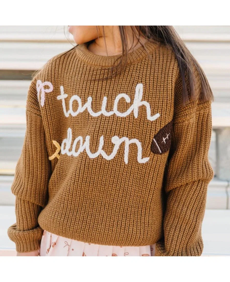 Свитер с принтом Touchdown Sweet Wink, Light Brown — фото 3