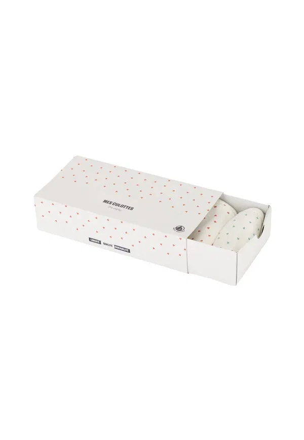 Комплект трусов 5 штук Kids culottes Petit Bateau Multi-coloured, White, белый/мультиколор — фото 3