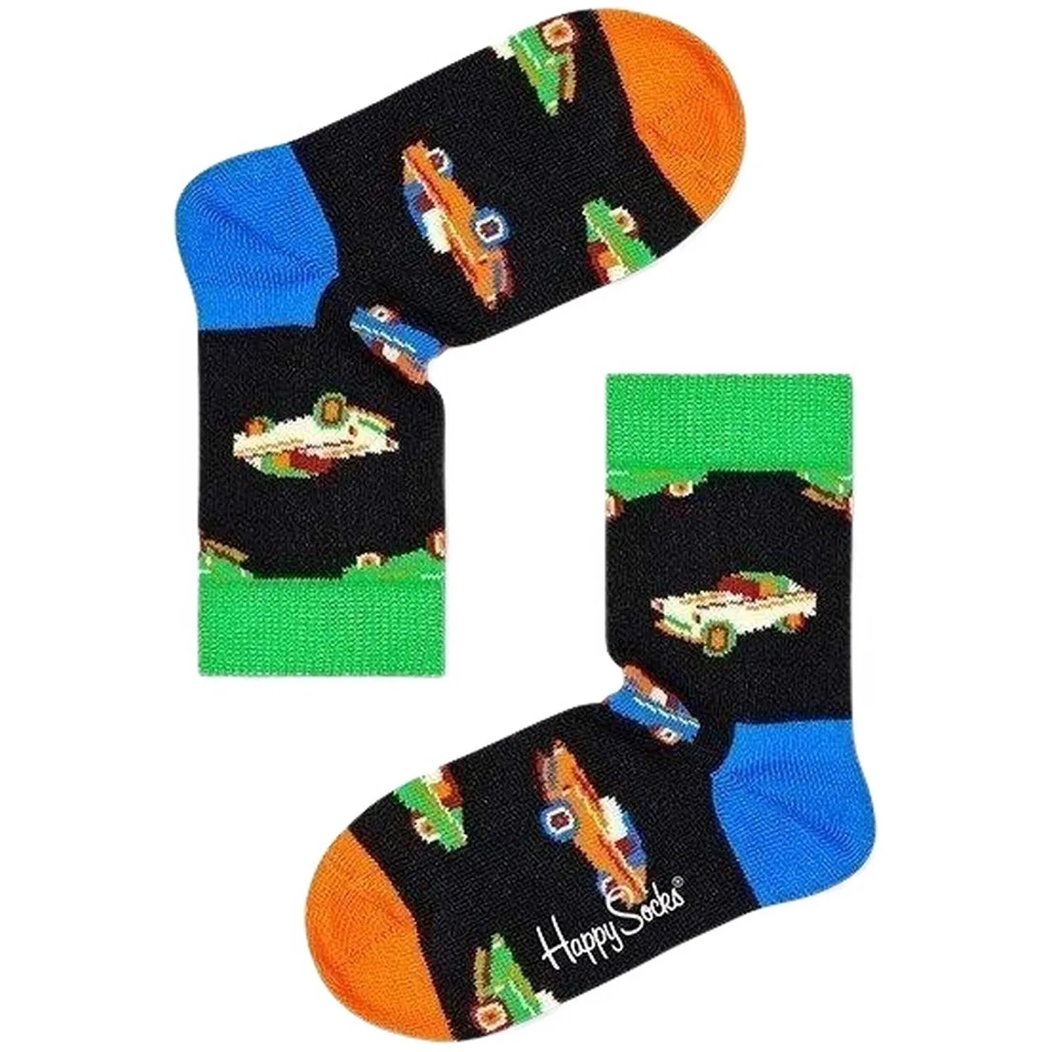 Детские носки для мальчиков KCAR01-9300 Happy Socks, Schwarz