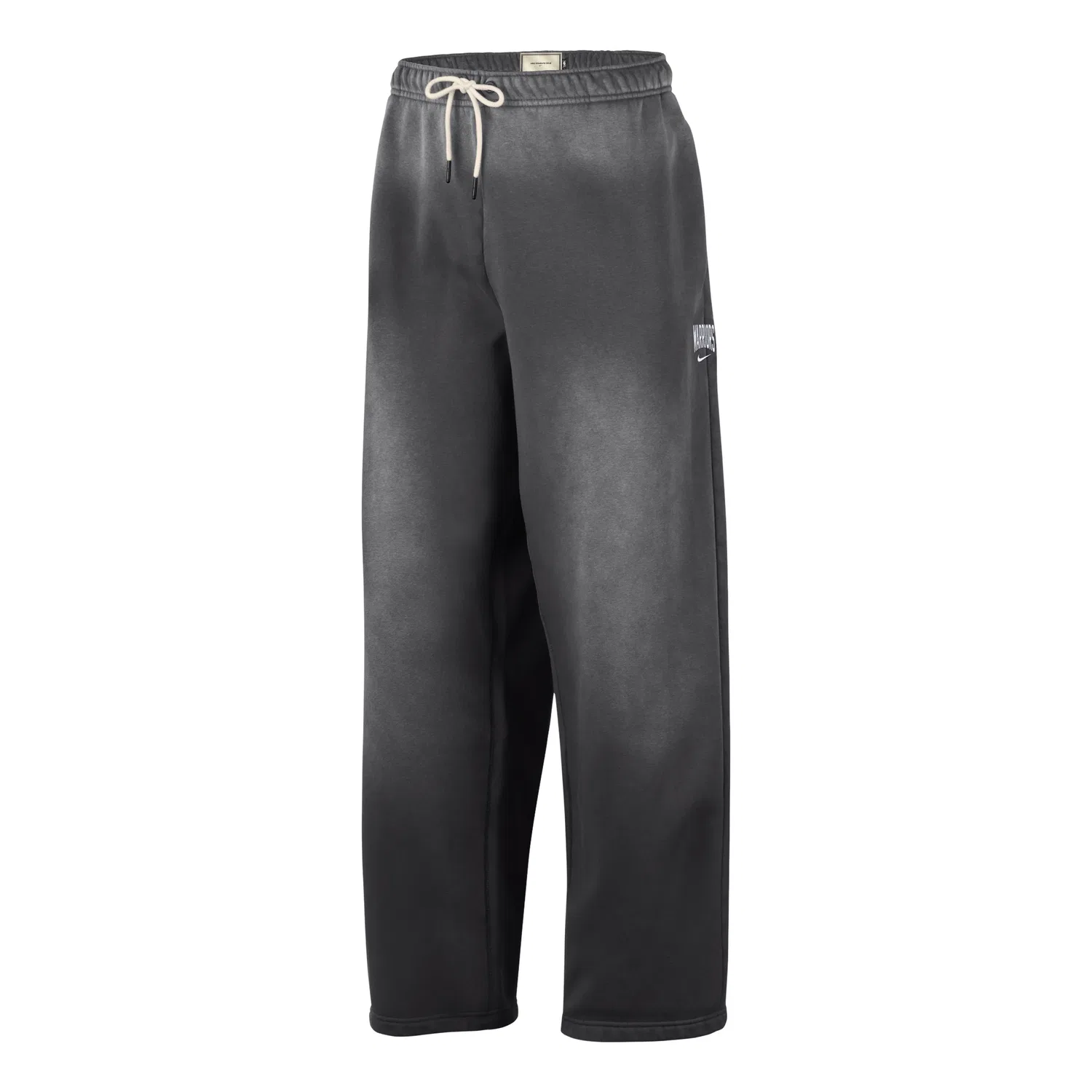 Мужские брюки для баскетбола Golden State Warriors Standard Issue Therma-FIT Fleece Pants 'Dark Charcoal White' Nike, Dark Charcoal/White