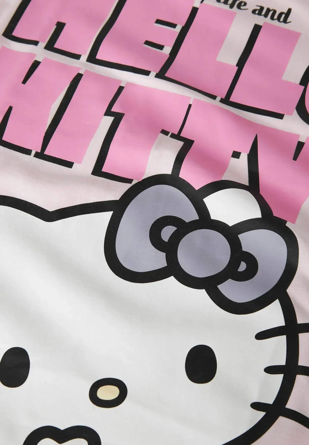 Футболка с принтом Hello Kitty Name It, Cradle Pink — фото 3