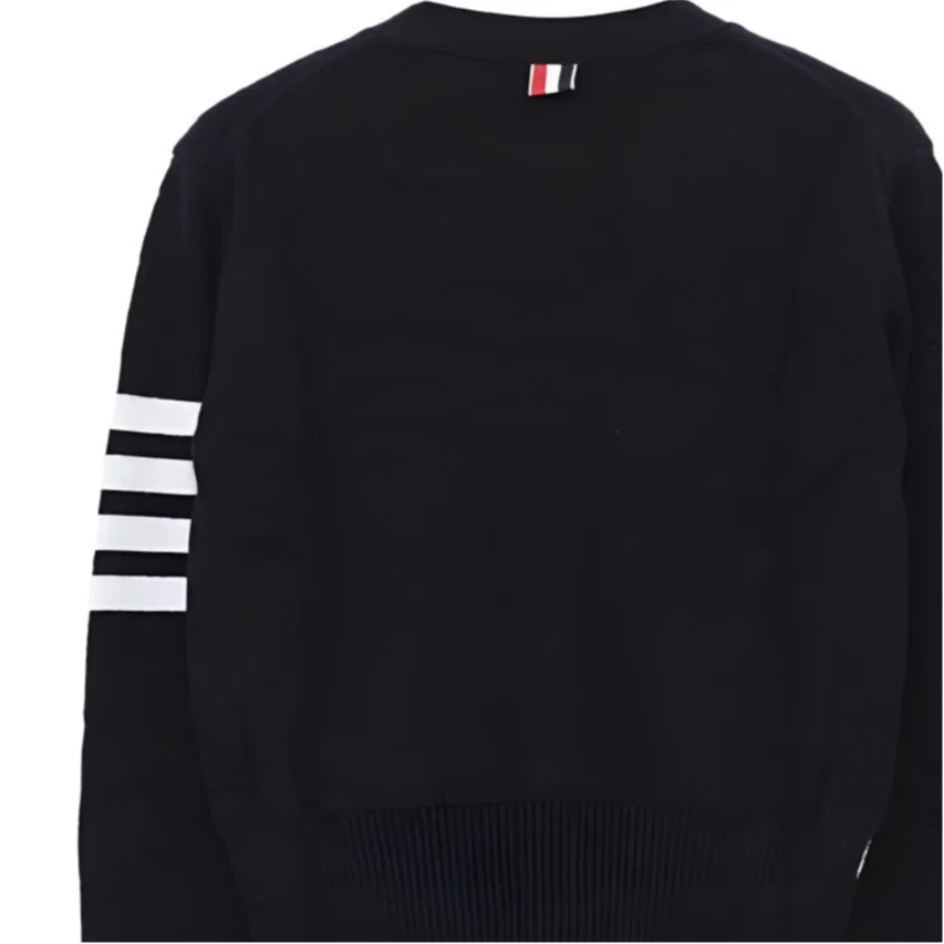 Детская рубашка Casual Shirt THOM BROWNE, Marine Blue/Navy — фото 4