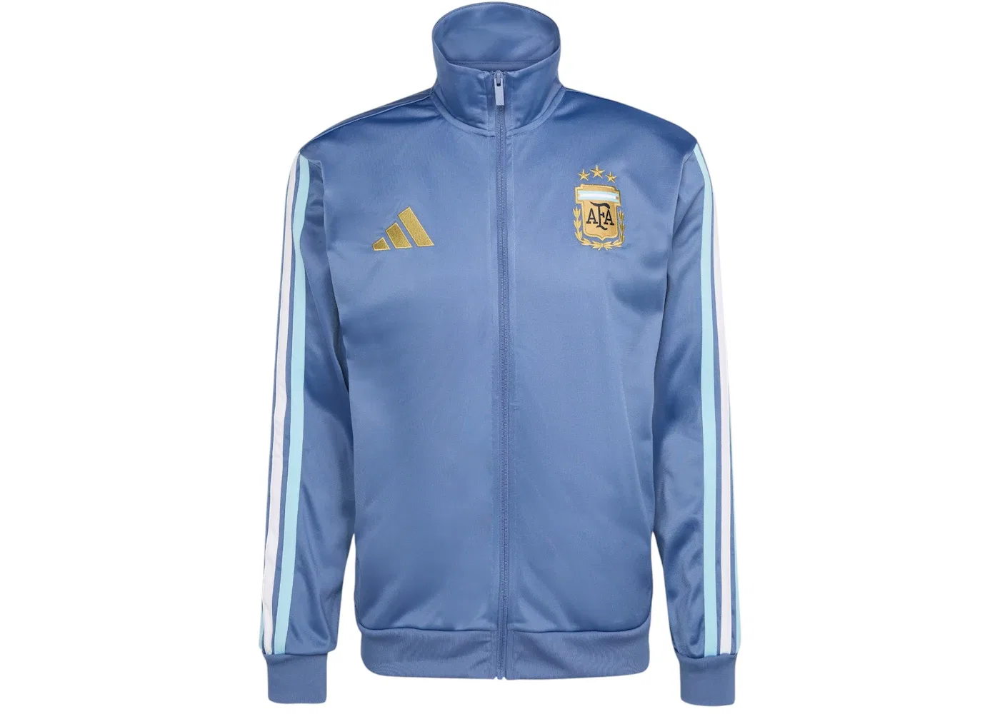 Мужская куртка-олимпийка с длинным рукавом Adidas, Crew Blue
