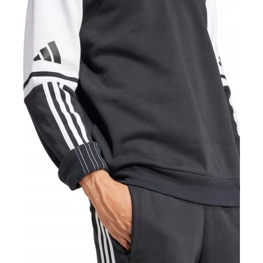 Свитшот мужской с круглым вырезом Kocaelispor JE2780 SQ25 Sw Crew Sweatshirt adidas, Черный — фото 4