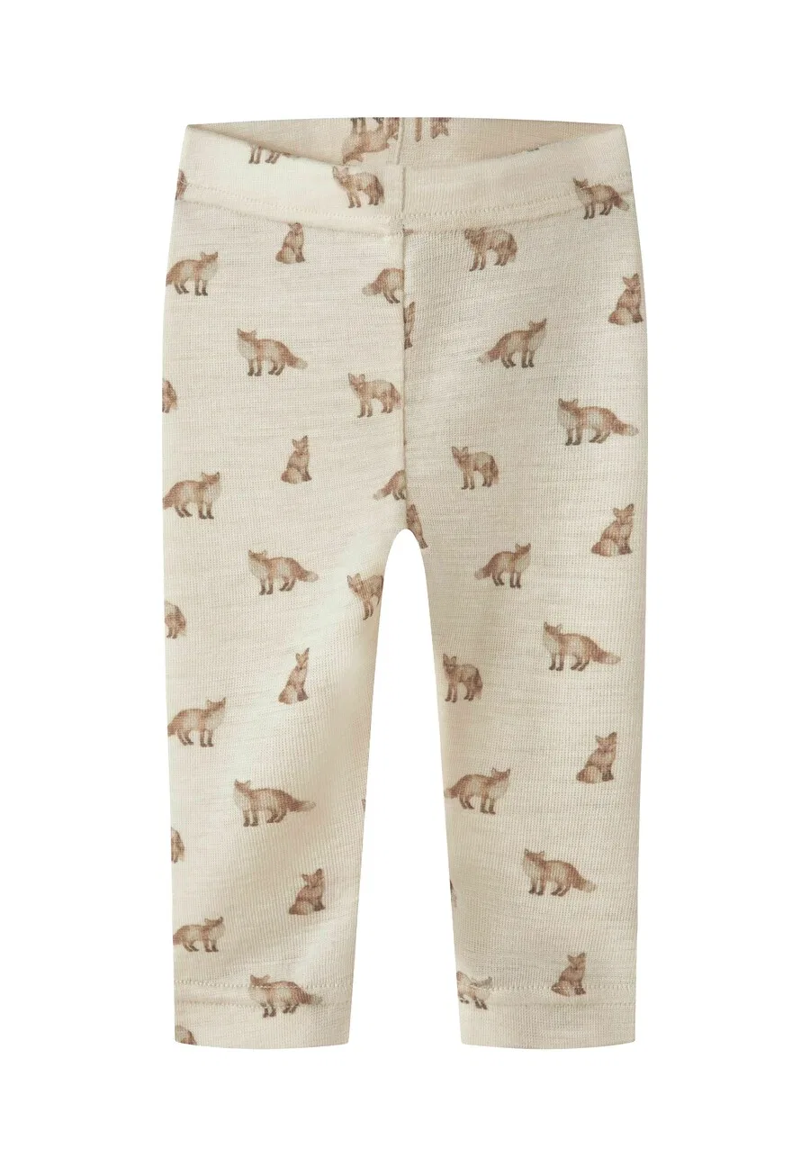 Брюки NAME IT Slim fit 'NBMNalu' бежевого цвета