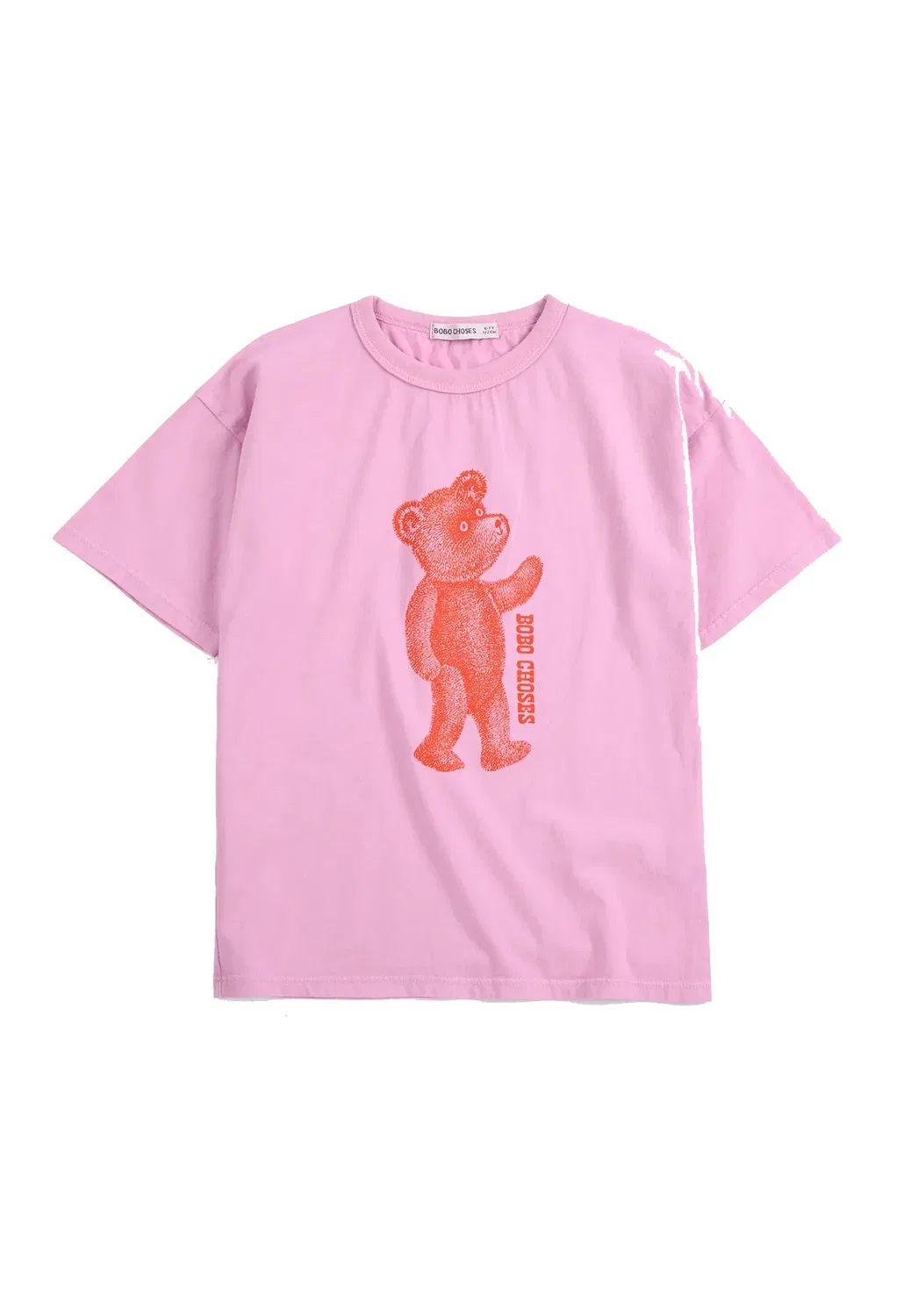 Футболка унисекс с принтом монстра Softpaw Bobo Choses, Pink — фото 4