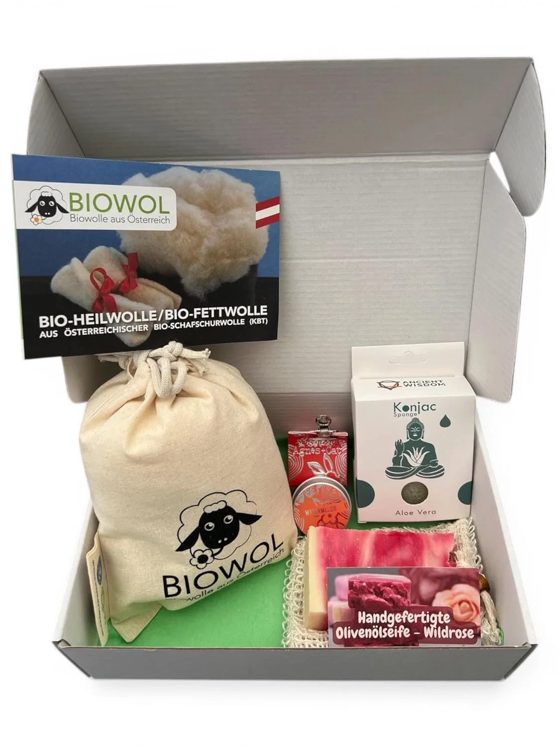 Набор косметики Bio-Fettwolle, BIOWOL, 320 г