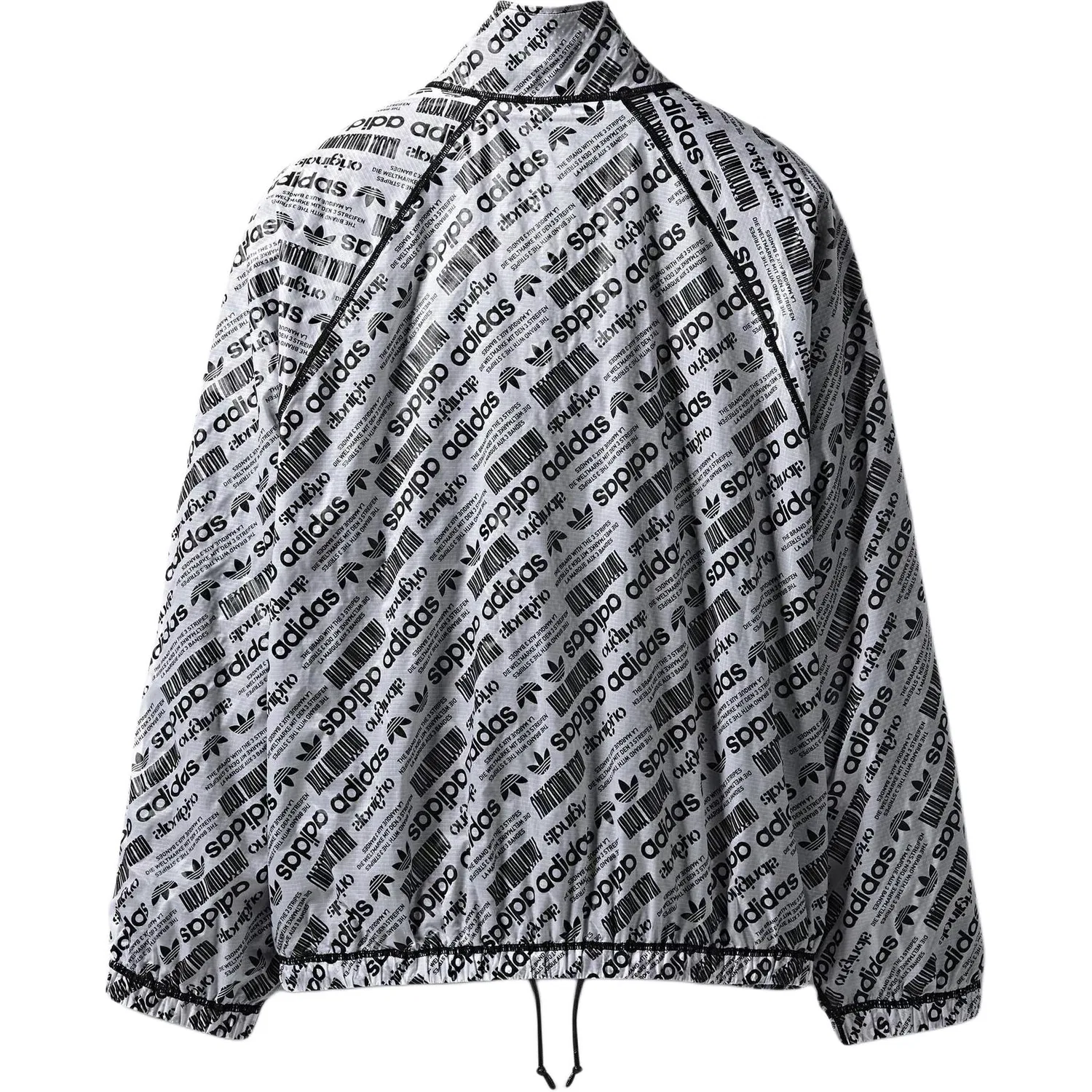 Свитшот x Alexander Wang унисекс Light Gray Adidas Originals — фото 3